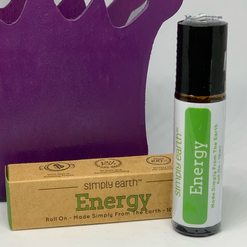 ENERGY 10ml Essential Oil Roll On Sealed NIB